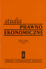 Labour supply of Łódź in transformation period (selected aspects) Cover Image