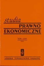 Lobbying activity in the legislation in Poland – considerations based on the theory, law and practice Cover Image