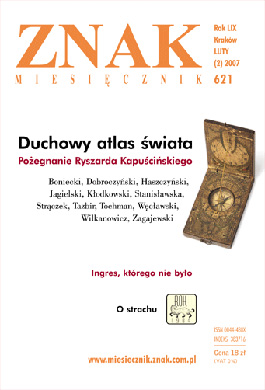 Spiritual Map of the World. Discussion with Olga Stanisławska, Father Adam Boniecki, Father Tomasz Węcławski and Adam Zagajewski Cover Image