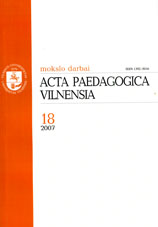 The Methods of Moral Education in Lithuanian Folk Pedagogy Cover Image