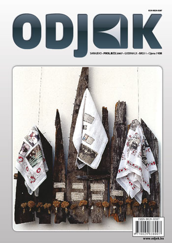 CONTENTS ODJEK, Spring 2007 Cover Image