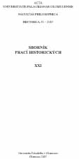 The Czechoslovak People's Party in the Olomouc region in the period 1948 –1968 Cover Image