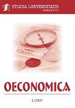 Content "Oeconomica" 01/2007 Cover Image