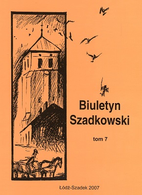 Duchowieństwo dekanatu szadkowskiego w roku 1835