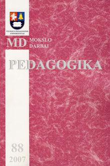 Analysis of Social-Pedagogic Problems in Comprehensive School: Viewpoint of Pupils and Class Tutors Cover Image