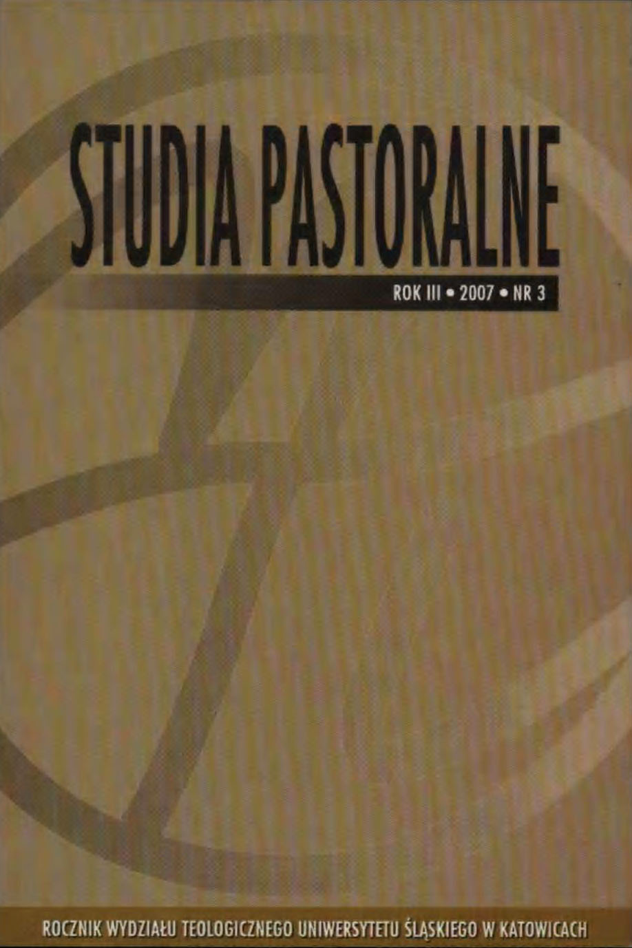 Antropologiczny kontekst w teologii sakramentu pokuty i pojednania