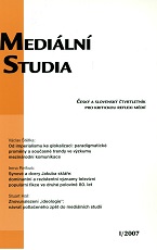 Synové a dcery Jakuba skláře: dominant and resistant meanings in television popular fiction after 1985 Cover Image