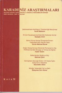 XIX. Asır Osmanlı Edebiyatı'nda Milliyetçilik Düşüncesinin Gelişimi ve Şebinkarahisarlı Abdî Bey'in Türklükle İlgili Bir Manzumesi