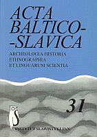 Review of: Marek Marszałek „Słownictwo wydawnictw książkowych drukowanych na radzieckiej Litwie. Opis dyferencjalny”, Bydgoszcz 2006 Cover Image