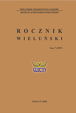 Memories of priest Józef Kubica on pastoral work in the Wieluń poviat during the Nazi occupation Cover Image