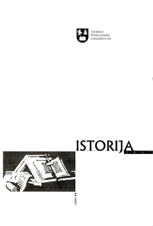 Monograph on the History of Lithuania's Diplomacy Cover Image