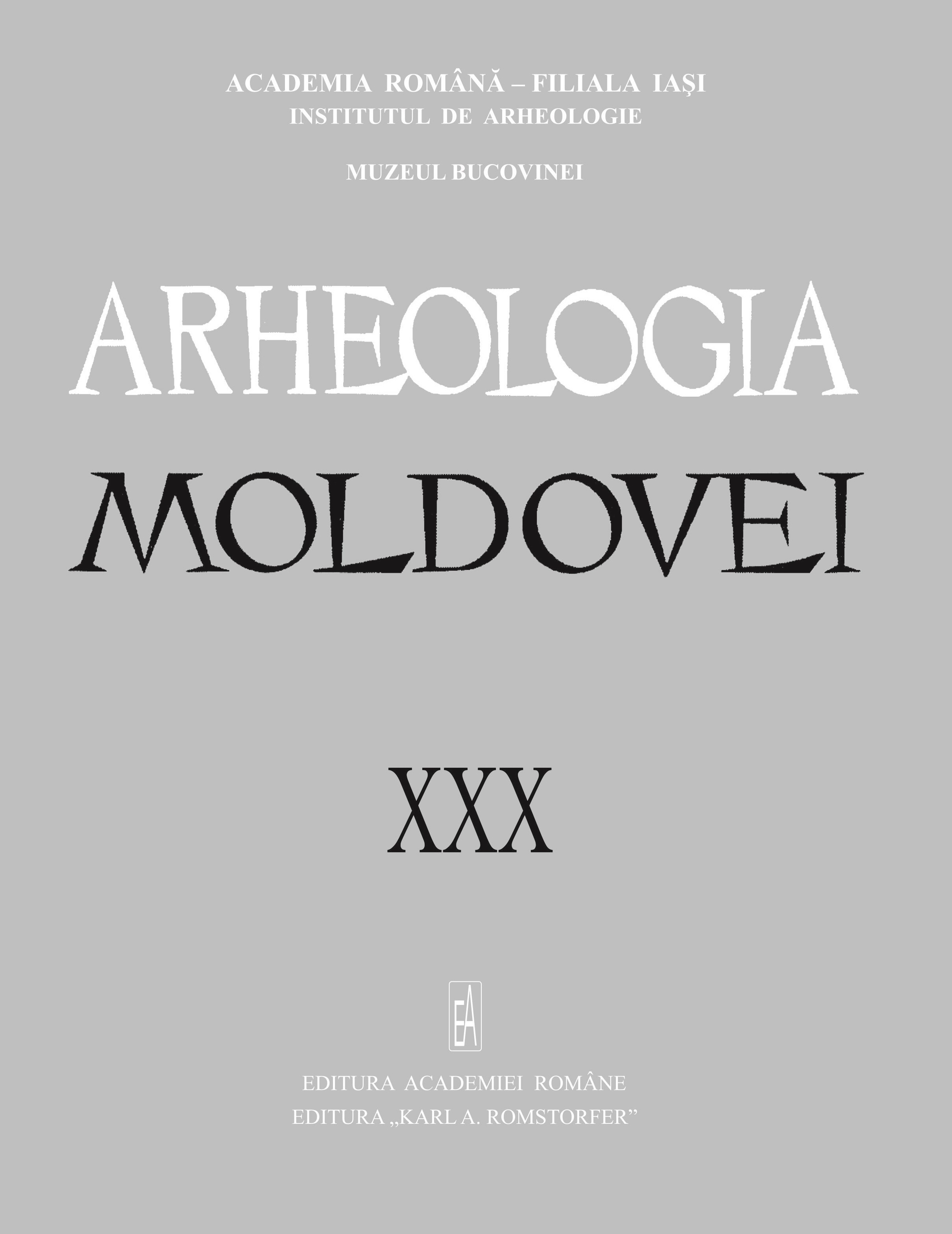 VIAȚA ȘTIINȚIFICĂ – LA VIE SCIENTIFIQUE:
Activitatea stiintifica a Institutului de Arheologie al Filialei Iaşi a Academiei Române în anul 2006 / PE MARGINEA TEZAURULUI MONETAR DESCOPERIT LA IAŞI (2002): EXPOZIŢIE, SIMPOZION, EDITARE