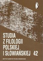 Review of: "Przykłady internacjonalizacji w słowotwórstwie współczesnej polszczyzny", Wydawnictwa UW, Warszawa 2005, 265 s. Cover Image