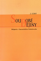 In Protest against Censorship in Soudobé dějiny Cover Image