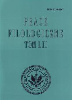 Phonic Form Transfer on the Basis of Language Games Found in James Joyce’s {Ulysses} Translated by Maciej Słomczyński Cover Image