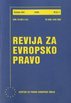 EUROPEAN DIRECTION OF THE NEW CONSTITUTION OF THE REPUBLIC OF SERBIA Cover Image