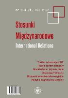 Report from: "Security and Demokracy in the Near East: A European-American Platform for Co-operation", Warsaw, 28-28 May 2007 Cover Image