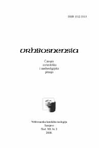 HISTORICAL MODELING AND PERSPECTIVES FOR DEVELOPMENT OF PHILOSOPHICAL STUDIES ON THE CATHOLIC THEOLOGICAL FACULTY IN ĐAKOVI  Cover Image