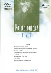 Municipal Elections in 1998 – Turning Point in the Development of the Czech Municipal Politics? Cover Image