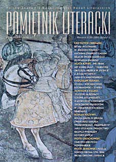 “Philosophers are weirdos, harsh, melancholics...” On the Atopic Traits of the Philosopher in Polish Renaissance Literature Cover Image