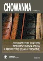 A review of: Czesław Lewicki: Edukacja zdrowotna – systemowa analiza zagadnień  Cover Image