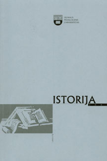 Sociotopography of Non-Rural Vilnius: Residences of the Ruling Elite at the End of the 15th – the Beginning of the 16th Centuries Cover Image