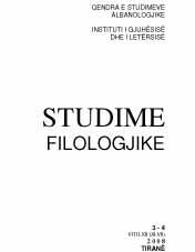 Gjergj Fishta in viewpoint of Albanian literary science (1990-1996) Cover Image
