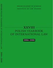 Polish bibliography of international law (2006–2008)