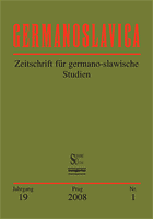 Zu gemeinsamen sprachlichen Zügen der deutschen und tschechischen werbenden Slogans Cover Image