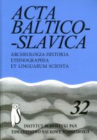 Review of: Koji Morita, "Przemiany socjolingwistyczne w polskich społecznościach na Litwie (region trocki) i Białorusi (region iwieniecki)" Cover Image