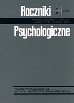 Sprawozdanie z konferencji "Psychologia ilości, psychologia jakości. Relacje i interakcje", Wrocław, 22-23 kwietnia 2008 roku Cover Image
