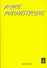 On the emergence and development of the literary ballad in Western Slavonic literatures, particularly with regard to Polish literature Cover Image