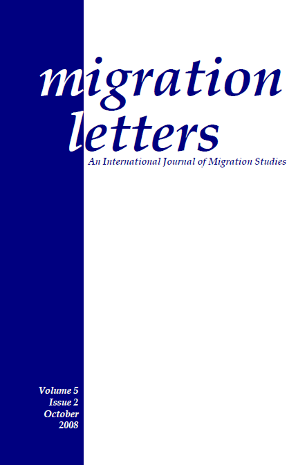 The internal migration propensities and net migration patterns of ethnic groups in Britain Cover Image