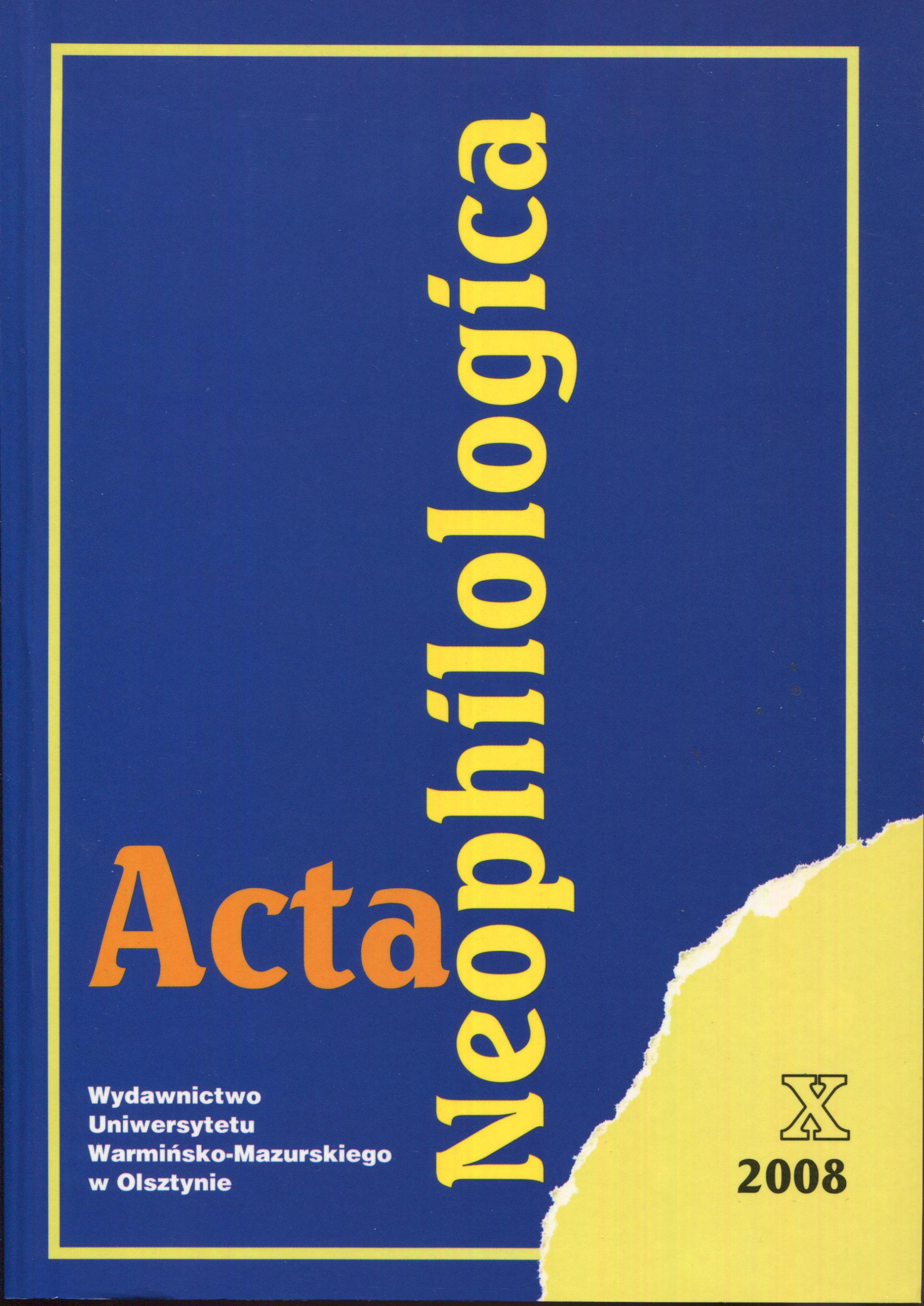The Problem of Polytext in the Russian Philology Cover Image