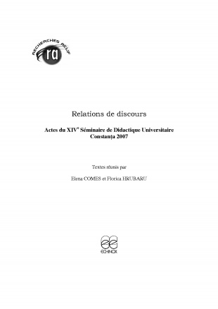 On the relationship speaker – addressee in written academic discourse Cover Image