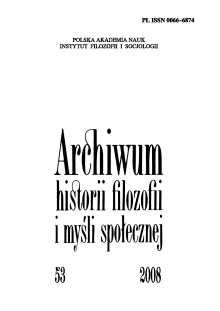 Considerations about the Reception of Alexander of Aphrodisias’ On fate in the Renaissance Thought Cover Image