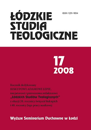 Biskup Wincenty Tymieniecki i jego inicjatywy społeczno-dobroczynne – przyczynek do biografii