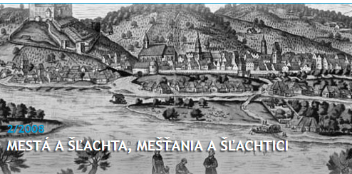 Šľachta a mestá, heraldicko-genealogické aspekty