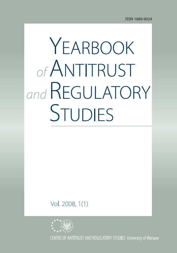 The legal status of foreign undertakings – could undertakings with a registered seat abroad be regarded as undertakings entitled to file a request for the institution of antimonopoly proceedings under Polish antitrust law? Cover Image