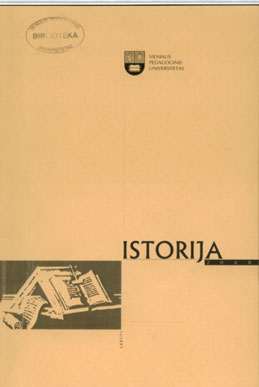 Lithuania’s Seimas Role in the Opening and Formation of Consulate Network in 1920–1927 Cover Image