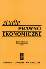 Taxonomic indicators of economic development of Polish regions Cover Image