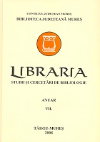 Aspecte metodologice privind procesele de catalogare şi descriere bibliografică a documentelor