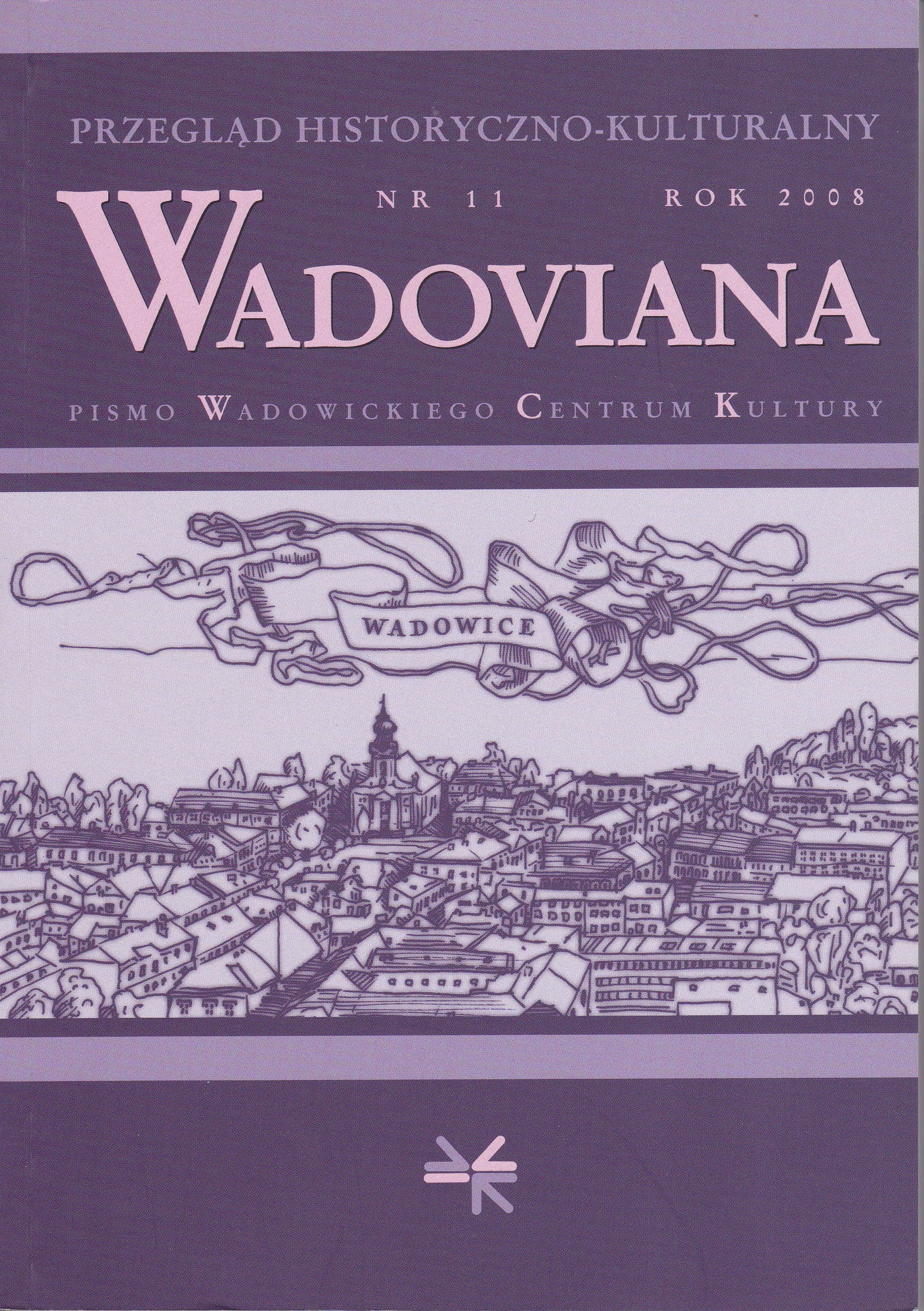 Zostanie po nich ziemi kopczyk...? War graves from the First World War in the Wadowice region - review of the issues Cover Image