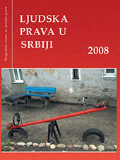 Table of Content in "Human Rights in Serbia 2008" Cover Image