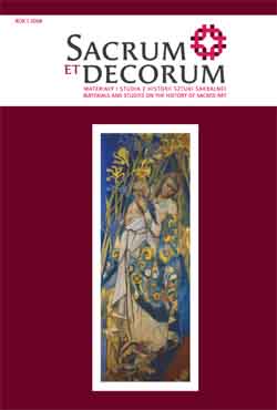 Contemporary sacred art – a reflection on its essence and reason for concern Cover Image