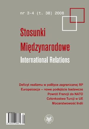 The realism deficit in Polish foreign policy Cover Image