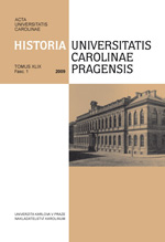 Digitalizace listin Archivu Univerzity Karlovy v Praze (bilance jednoho projektu) Cover Image