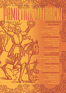 A review of: Elżbieta Winiecka, Białoszewski sylleptyczny. Poznań 2006 Cover Image