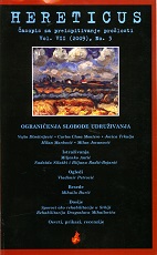 The Cause of War in Croatia (1991-1995): Criticism of Serbian Perspective Cover Image