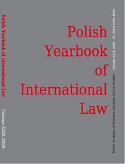 Polish Practice in International Law 2009 Cover Image